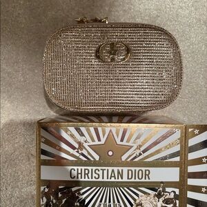 Dior makeup bag